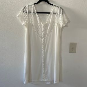 SHEIN women white race dress size S US4